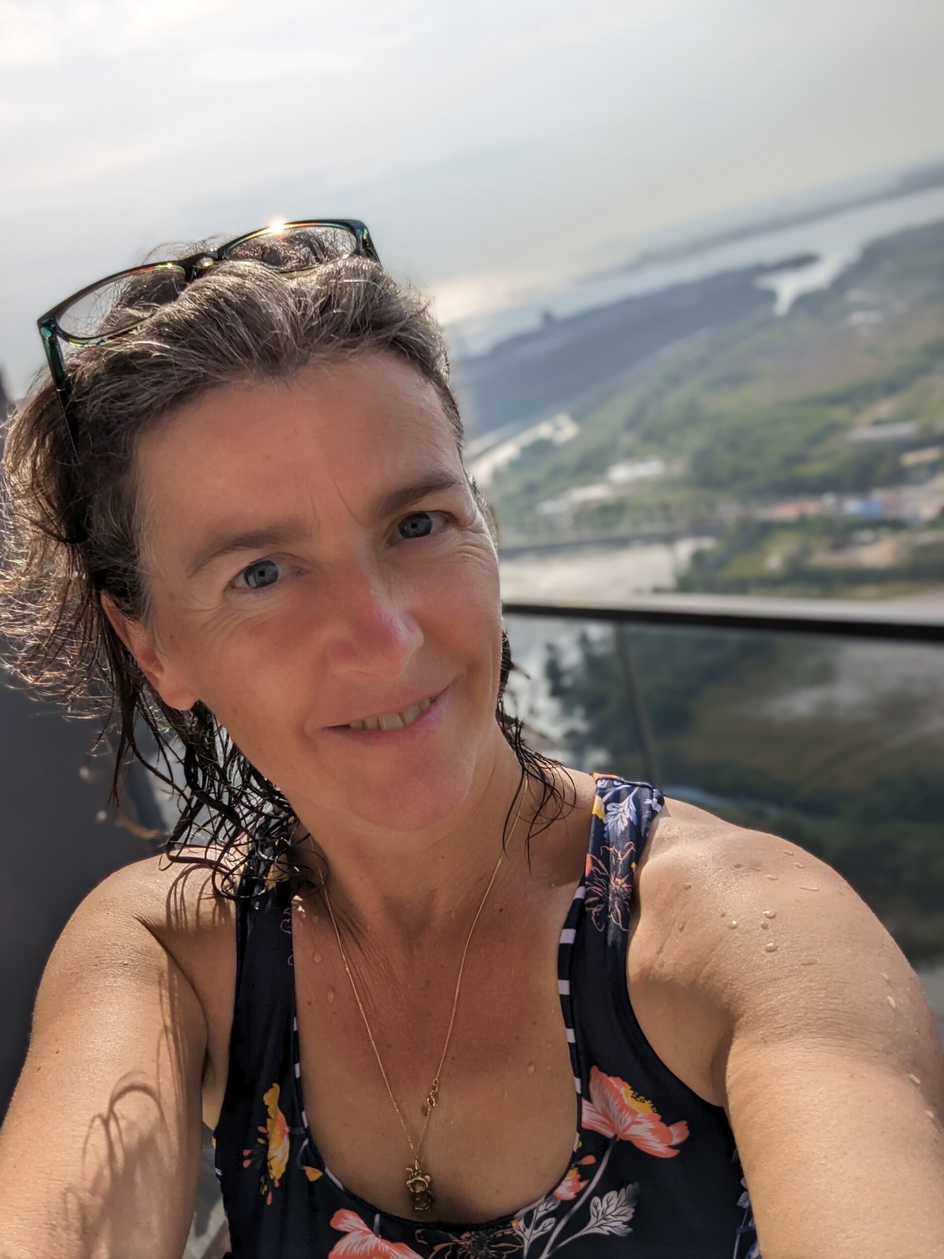 Op mijn balkon in Melaka - Geld Sparen voor Reizen