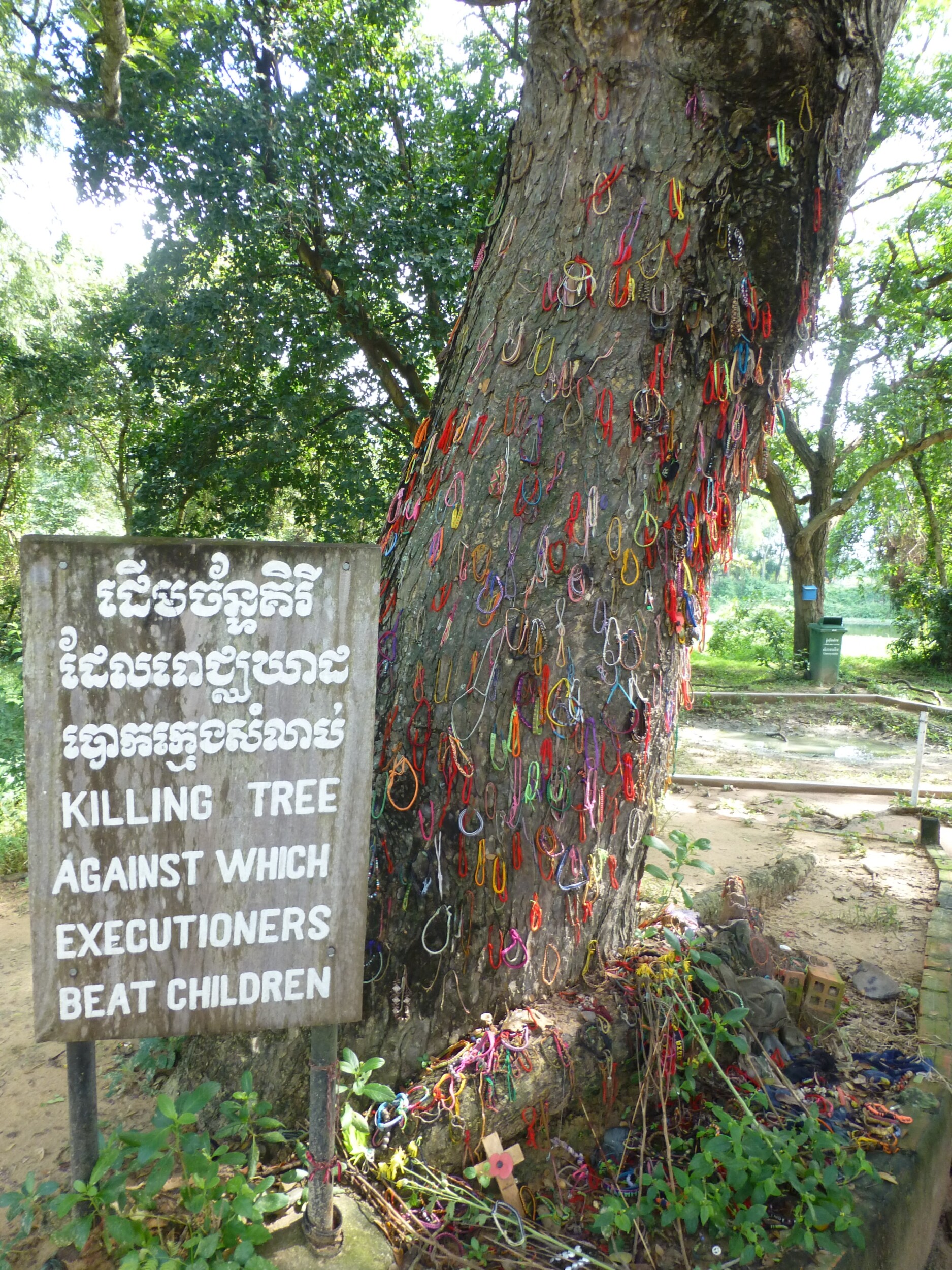 De gruwelijkheden van de Rode Khmer, Phnom Penh - Cambodja Killing Fields Cambodja & Tuol Sleng bezoeken - Phnom Penh