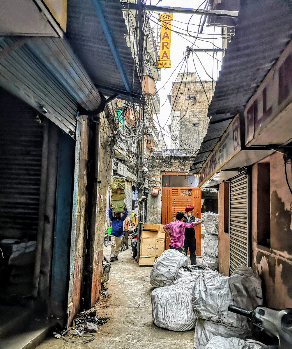 Incredible India - Straatbeeld in Old Delhi