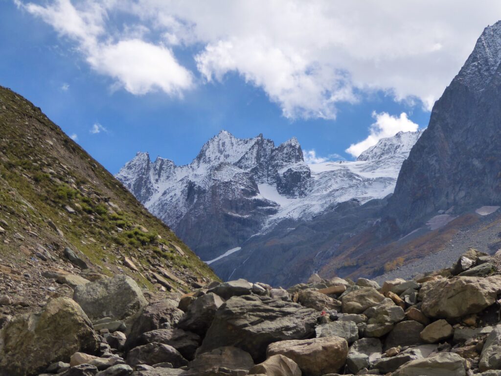 Wandelen naar Thajiwas Gletsjer - Kashmir, India