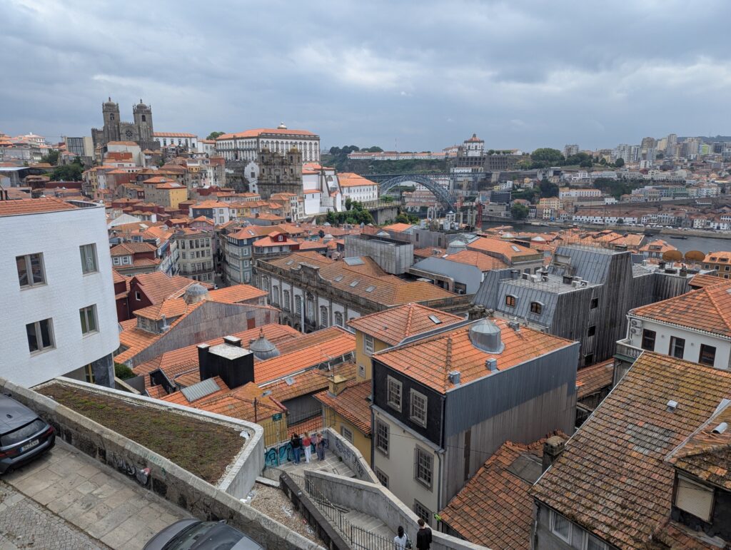 Miradouro da Vittoria tijdens e bezoe aan Porto - Portugal