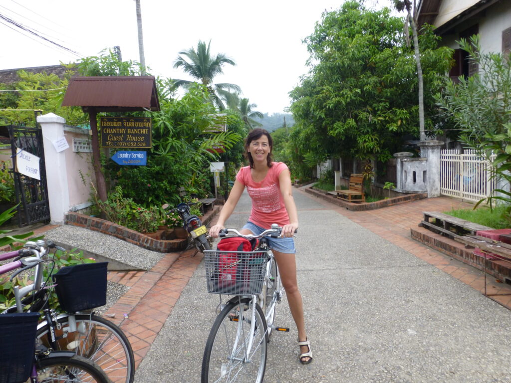 luang prabang met fiets verkennen