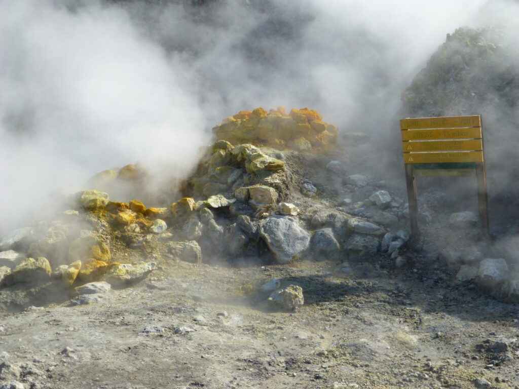 Solfatara Napels Bezoeken