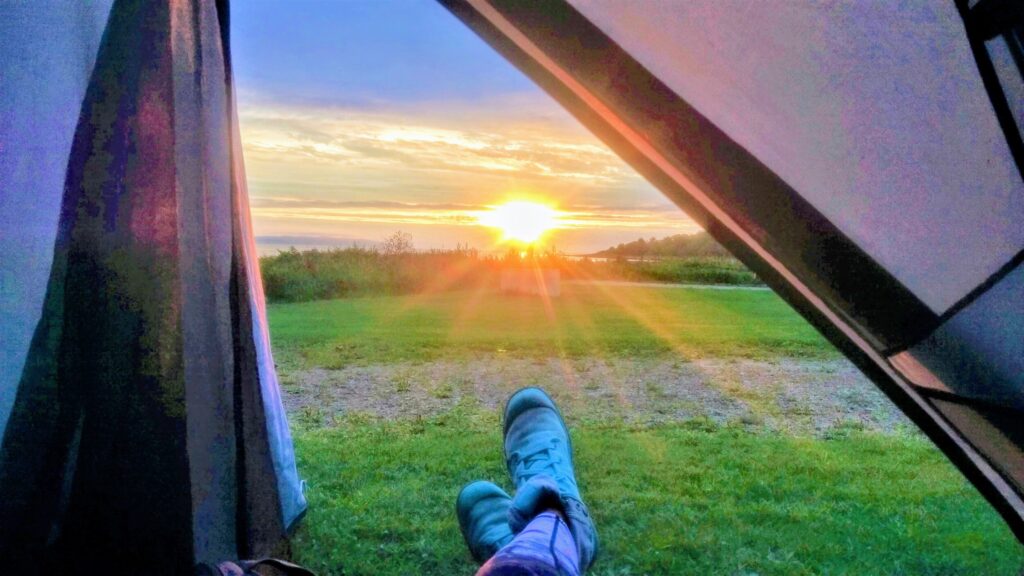 Kamperen volgens het allemanrecht Zweden