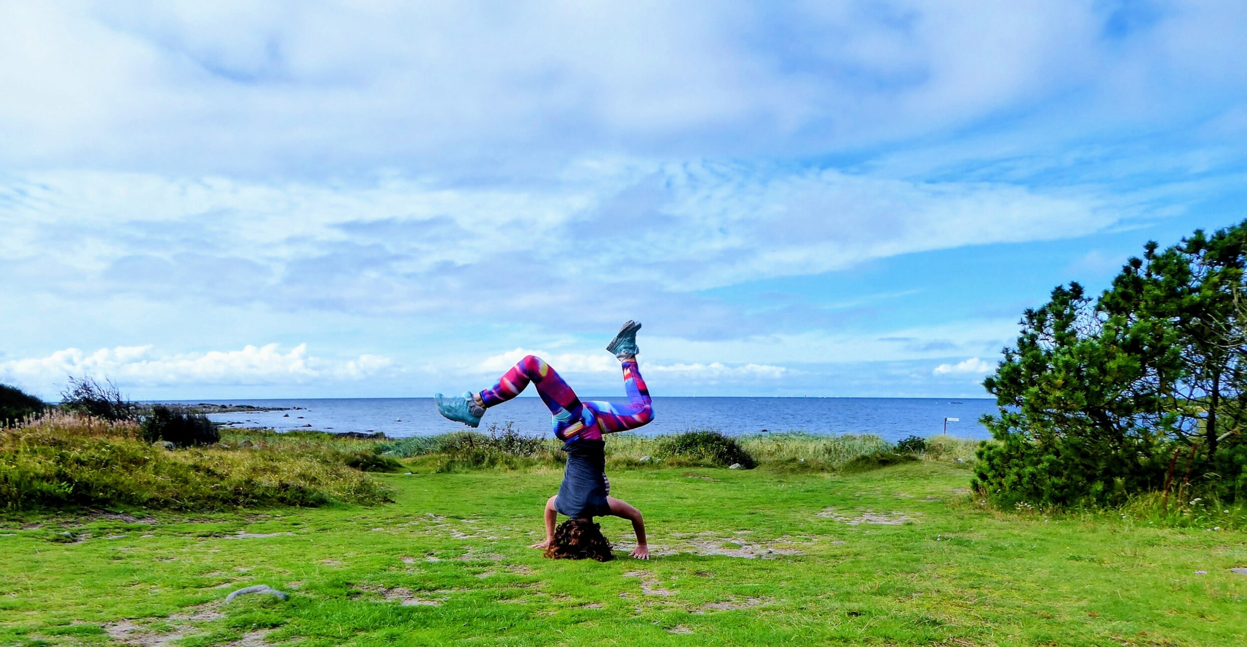 Yoga - kamperen langs de kust van Zweden - Kattegatleden