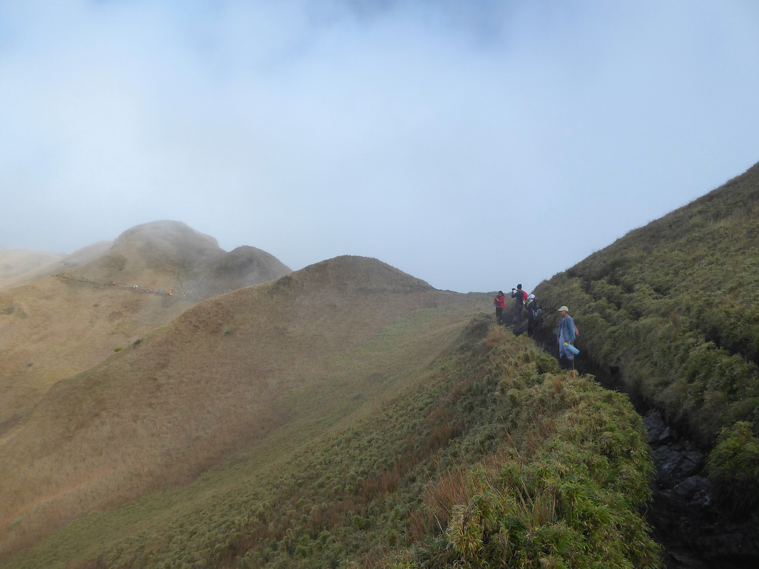 De berg Mt Pulag in de Filipijnen