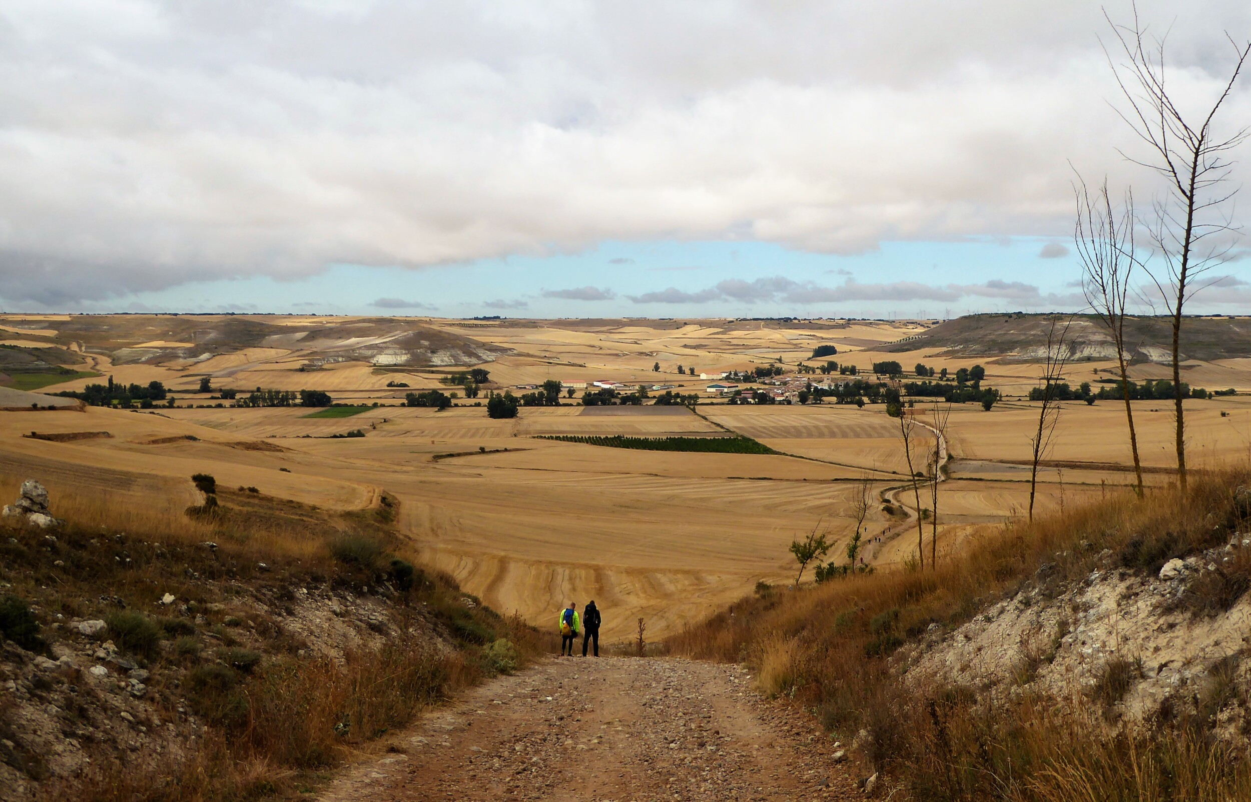 De meseta op de Camino Frances - Spanje