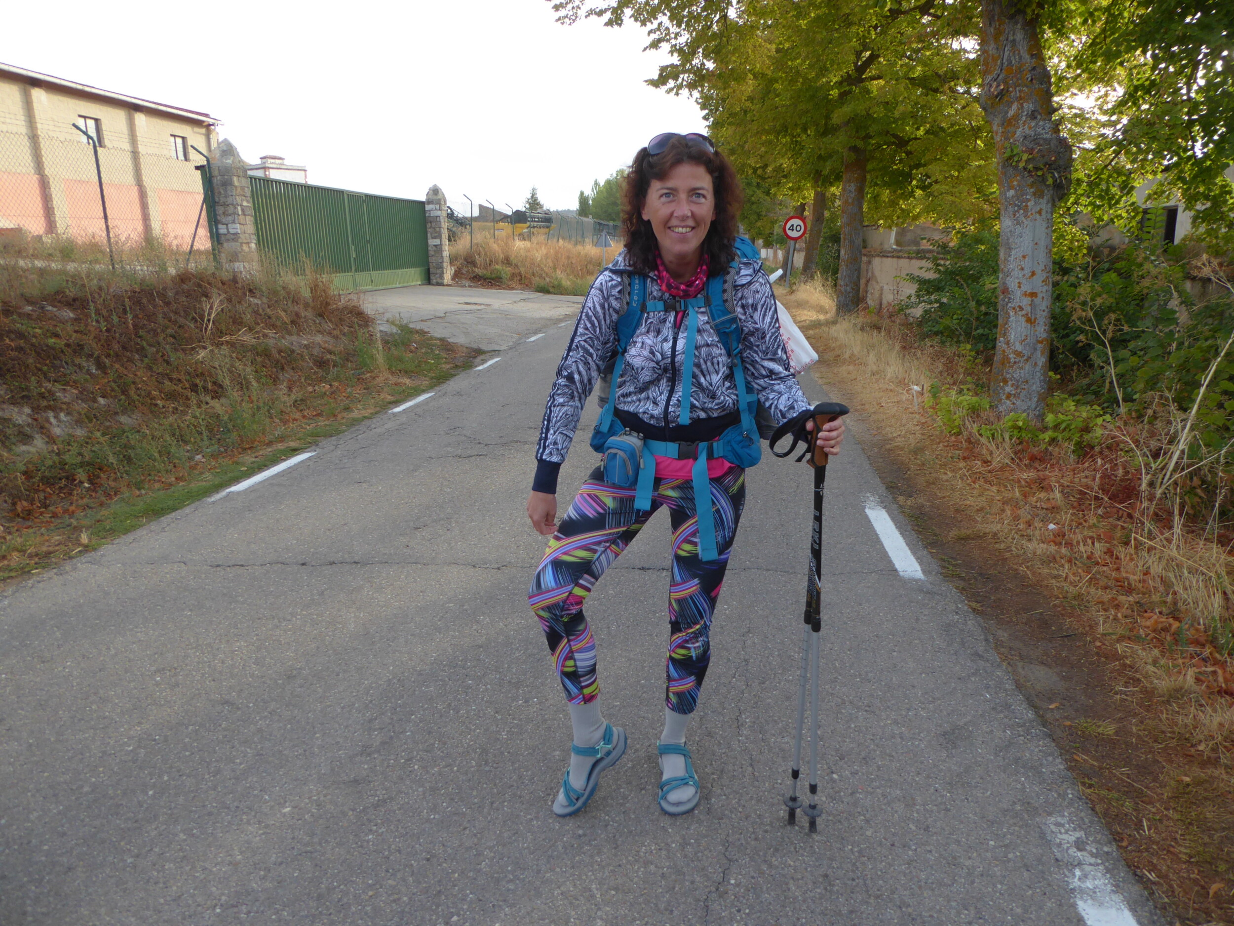 Met blaren toch doorlopen - Camino Frances