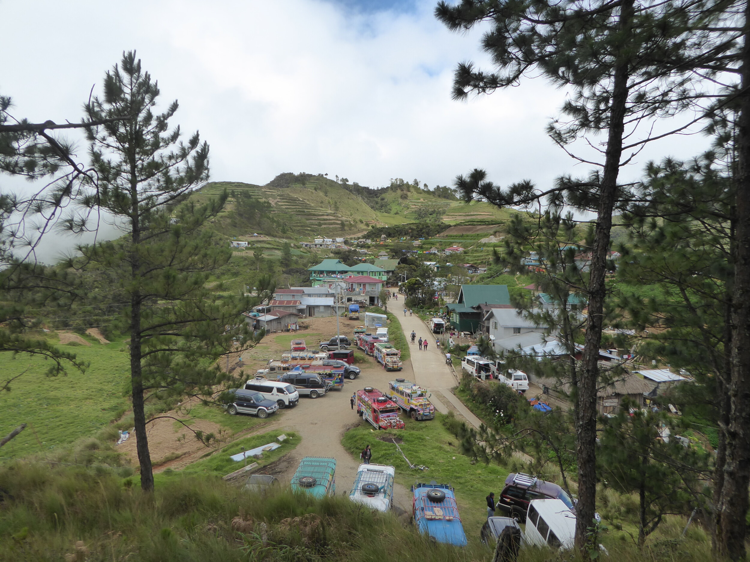 Kabayan - Dorp onderaan de berg Mt Pulag