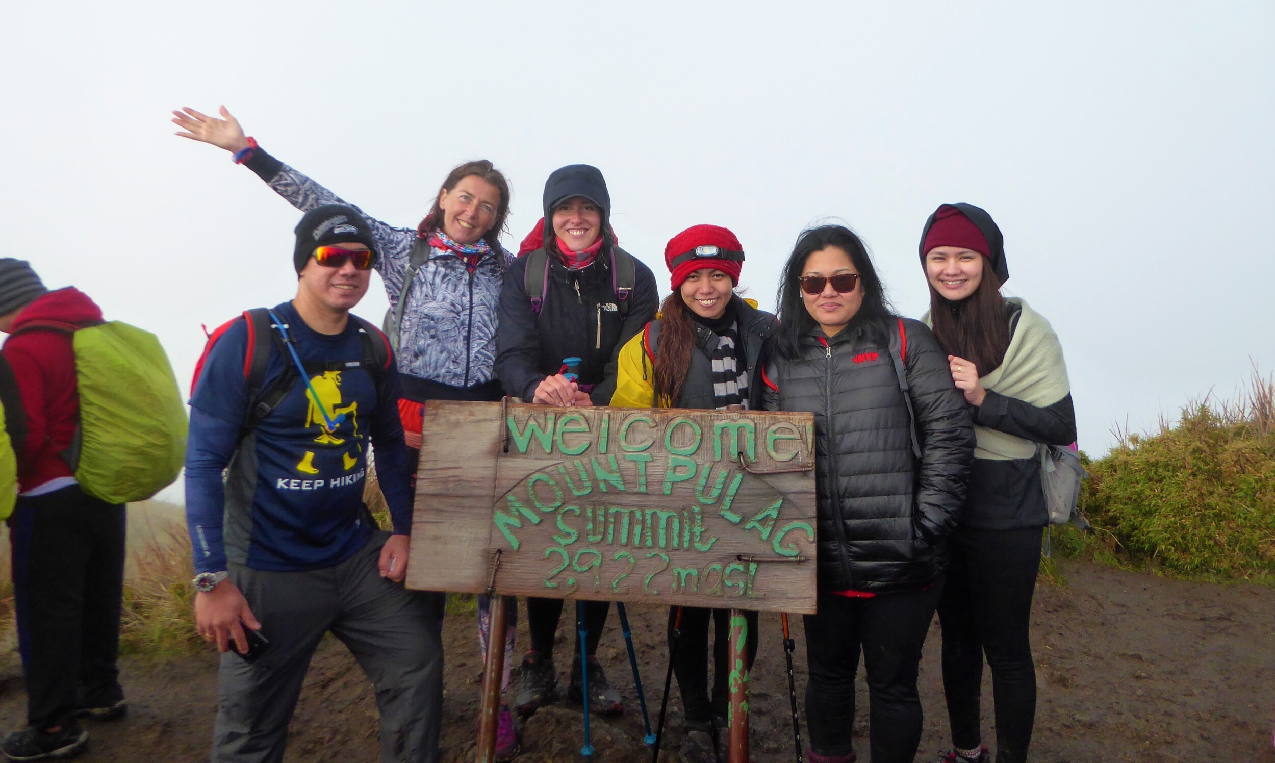 Mt Pulag in de mist - De Filipijnen