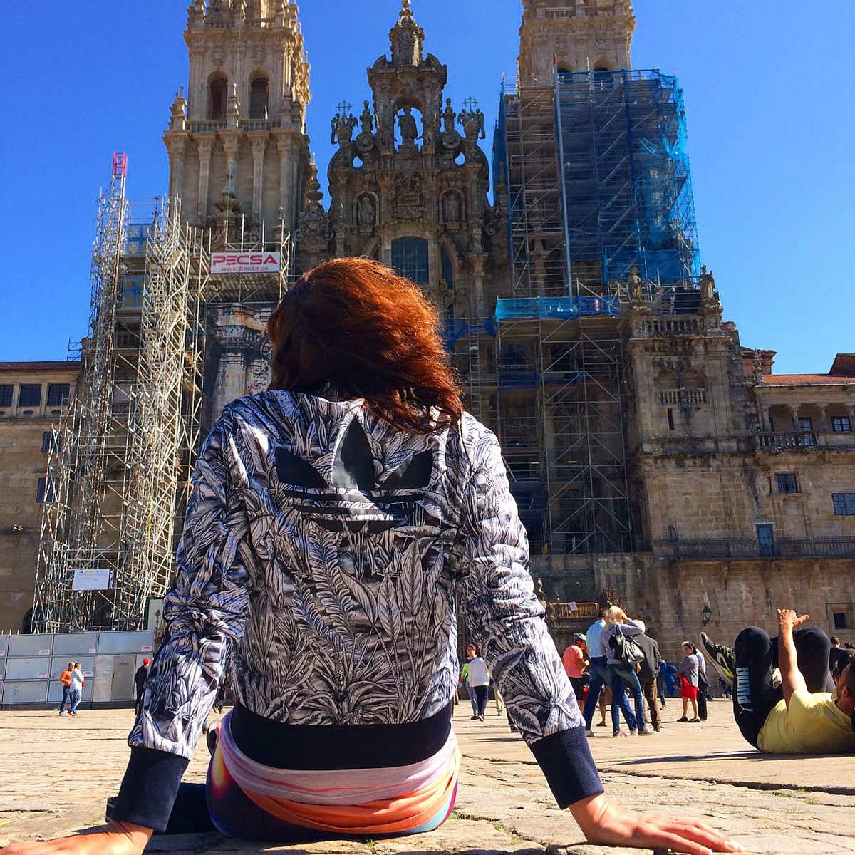 Santiago de Compestella - Spanje Camino eindigen in Santiago