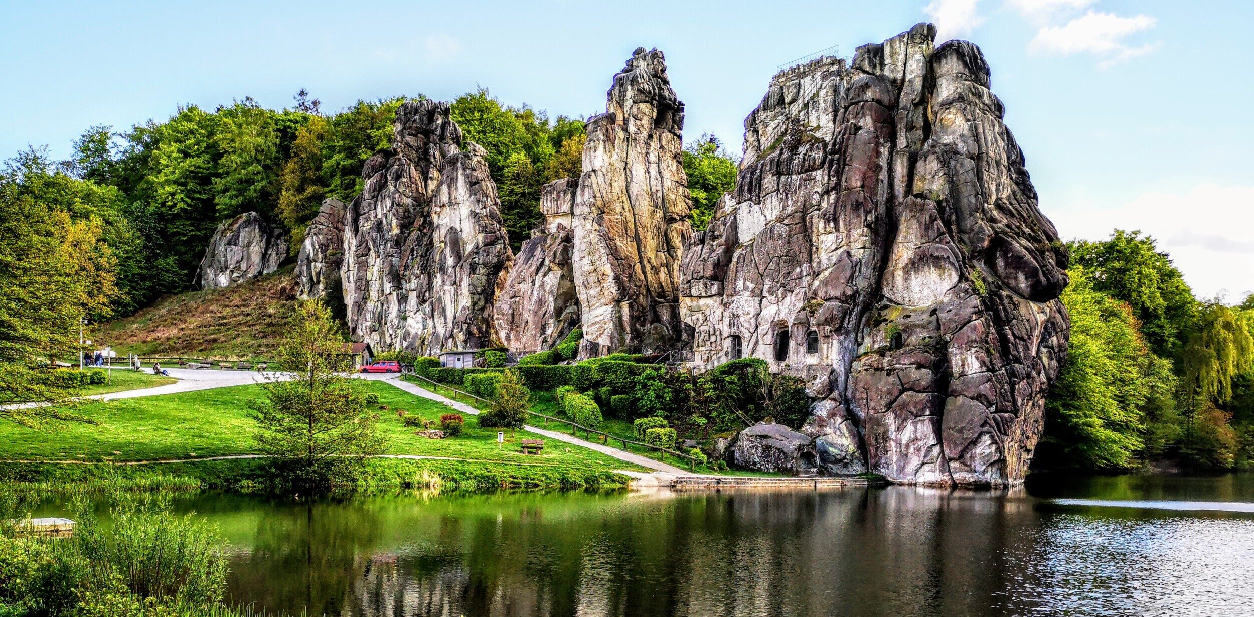 Header Externesteine Teutoburgerwald