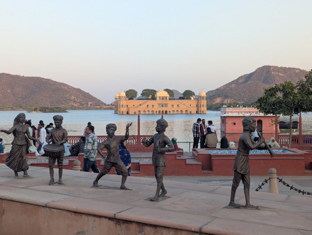 Nabij viewingpoint Jal Mahal - Jaipur