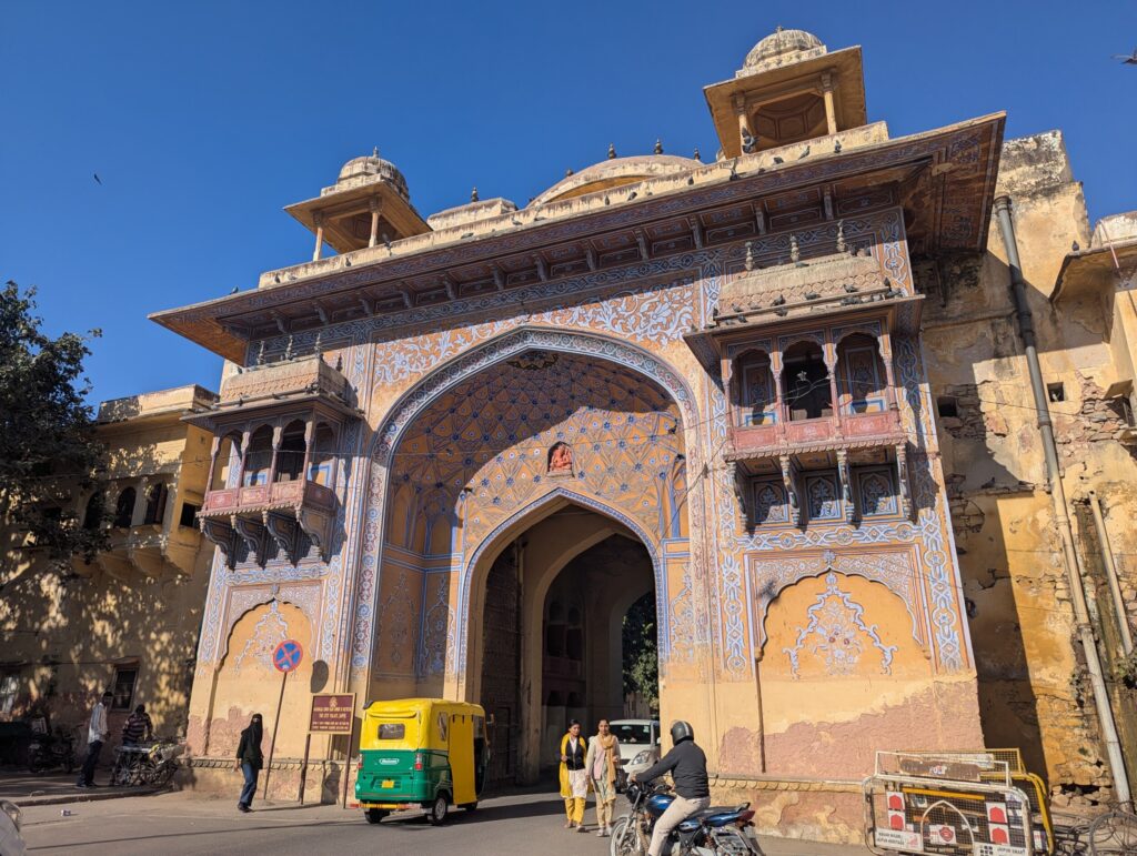 City Palace Jantar Mantar Entry Gate - Jaipur, India