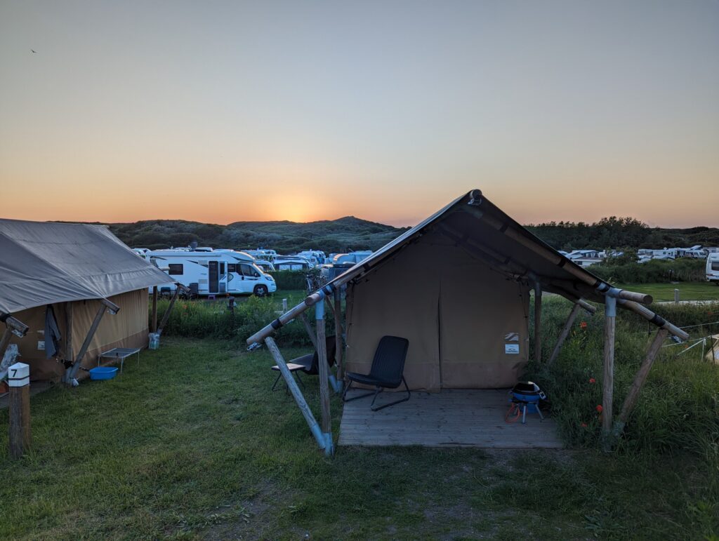 Mijn camping langs het Kustpad - Strandcamping Zuidduinen