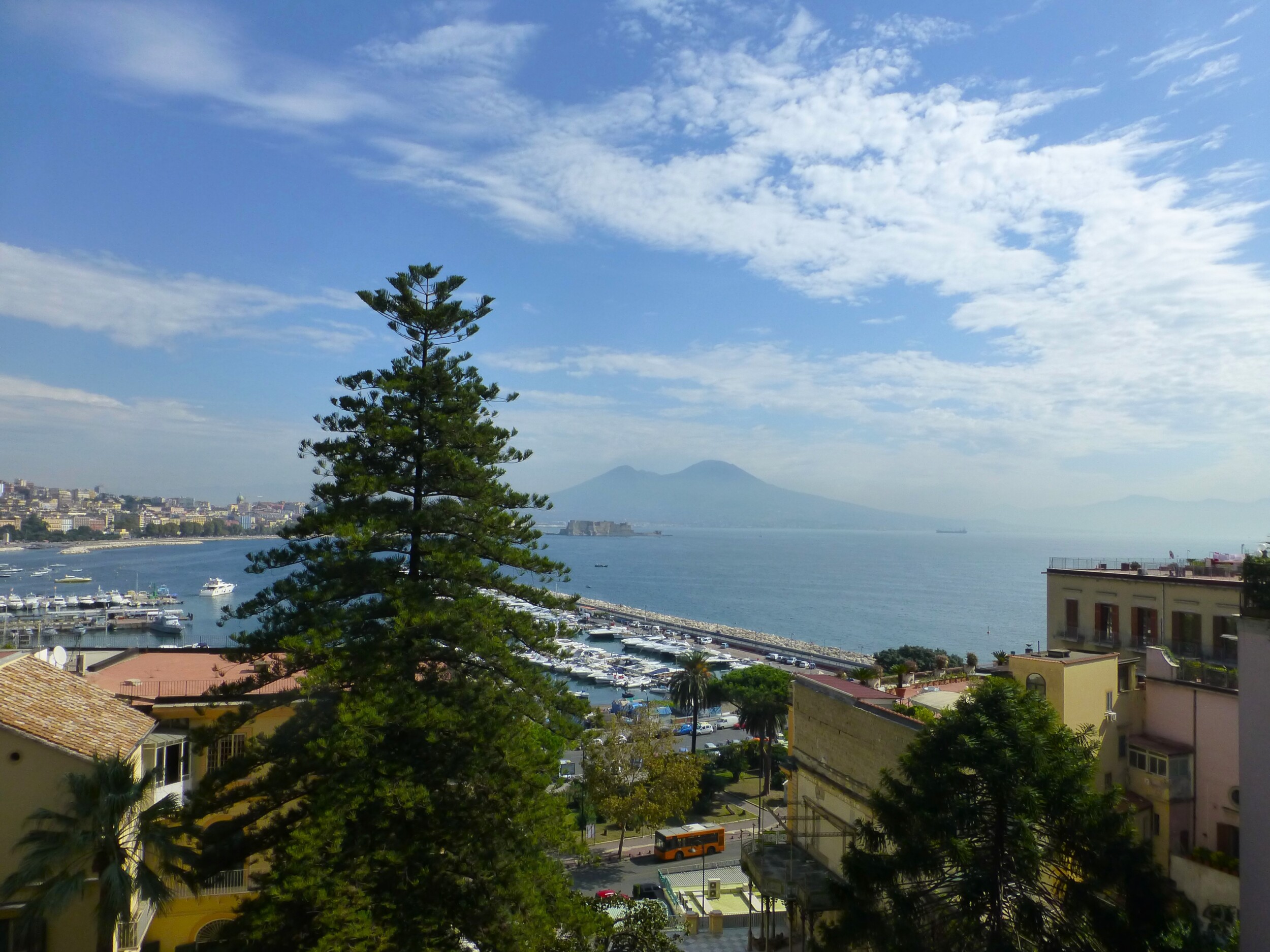 Napels stad aan de Amalfikust Italie - Vesuvius