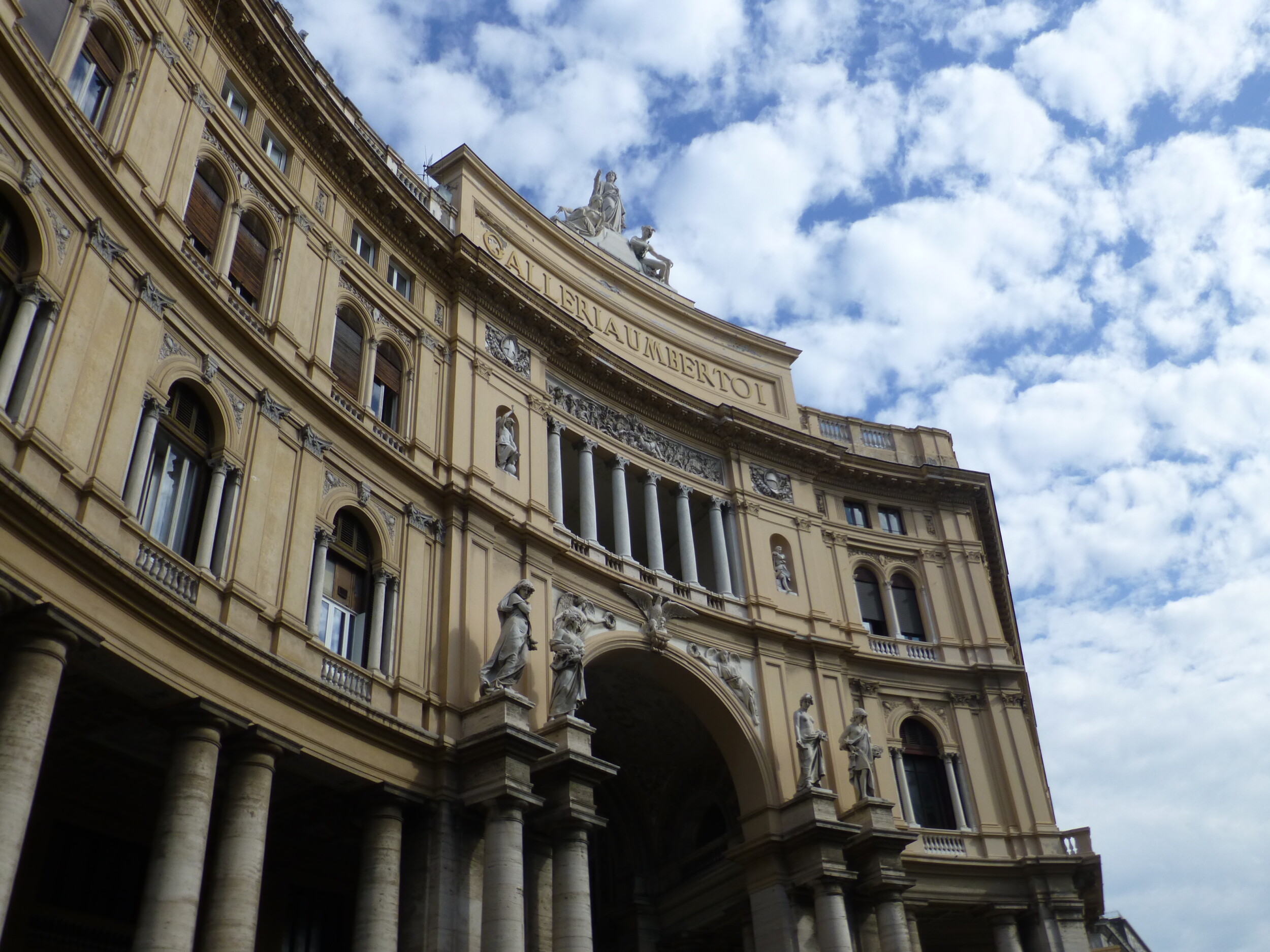 Galleria Umberto I Napels, Italie