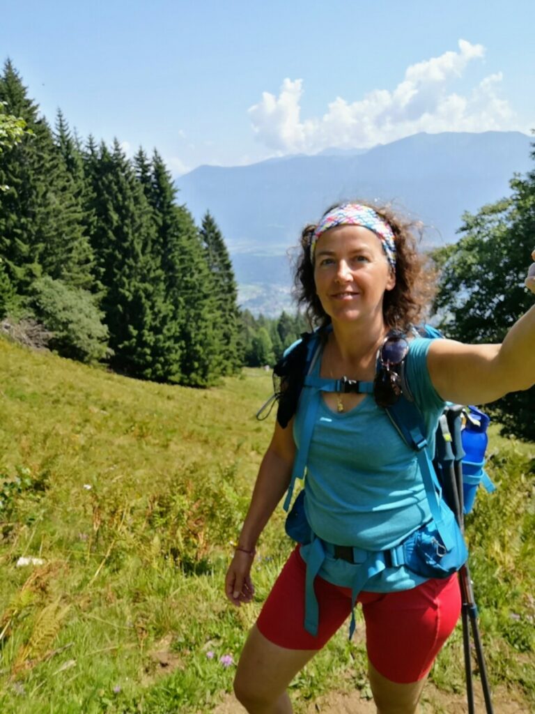 Eerste dag Alpe Adria Trail : Nog fris en fruitig