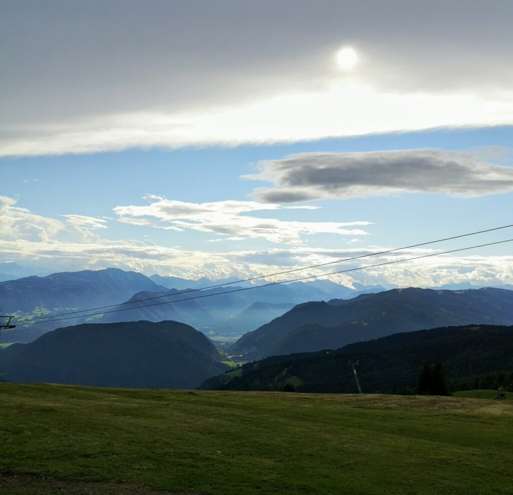 Panorama uitzicht Gerlitzen