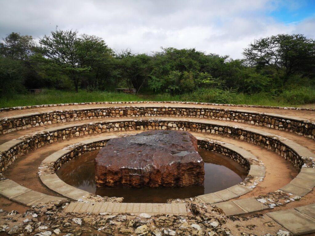 Unique Hoba Meteorite near Ghaub