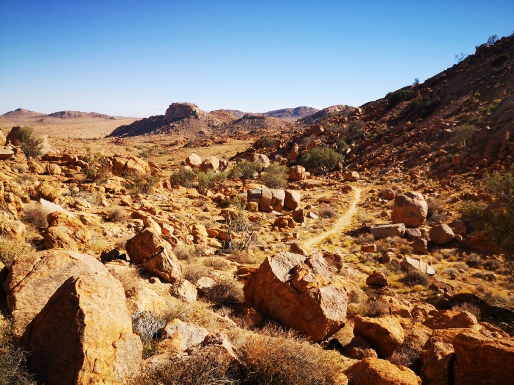 Hiking near Aus - Namibia