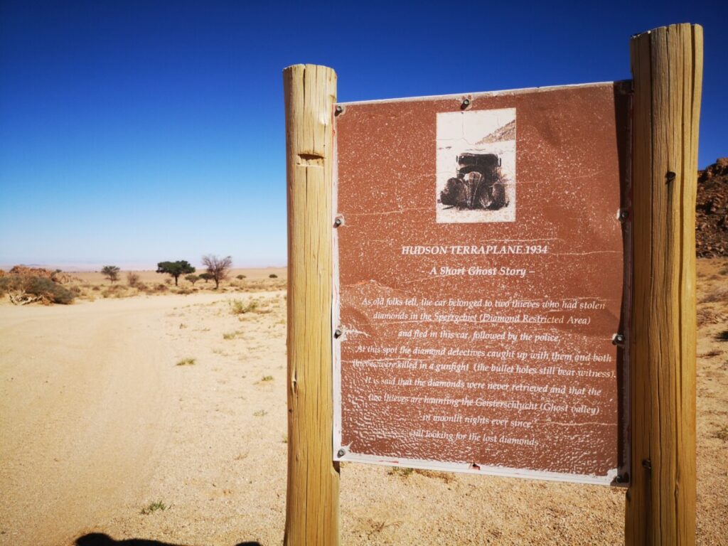 Wandelen nabij Aus - Namibie