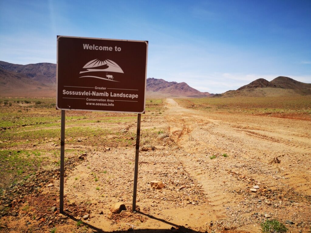 Scenery in Namibia - Sossus-Namib Landscape