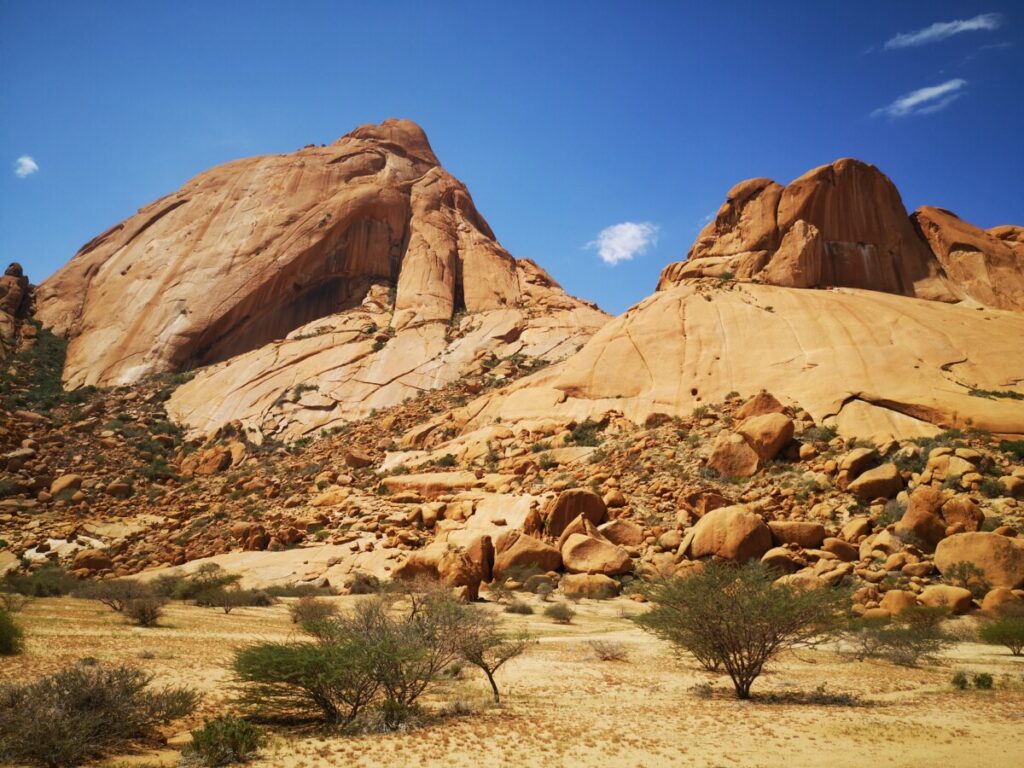 Driving the area during your visit to Spitzkoppe