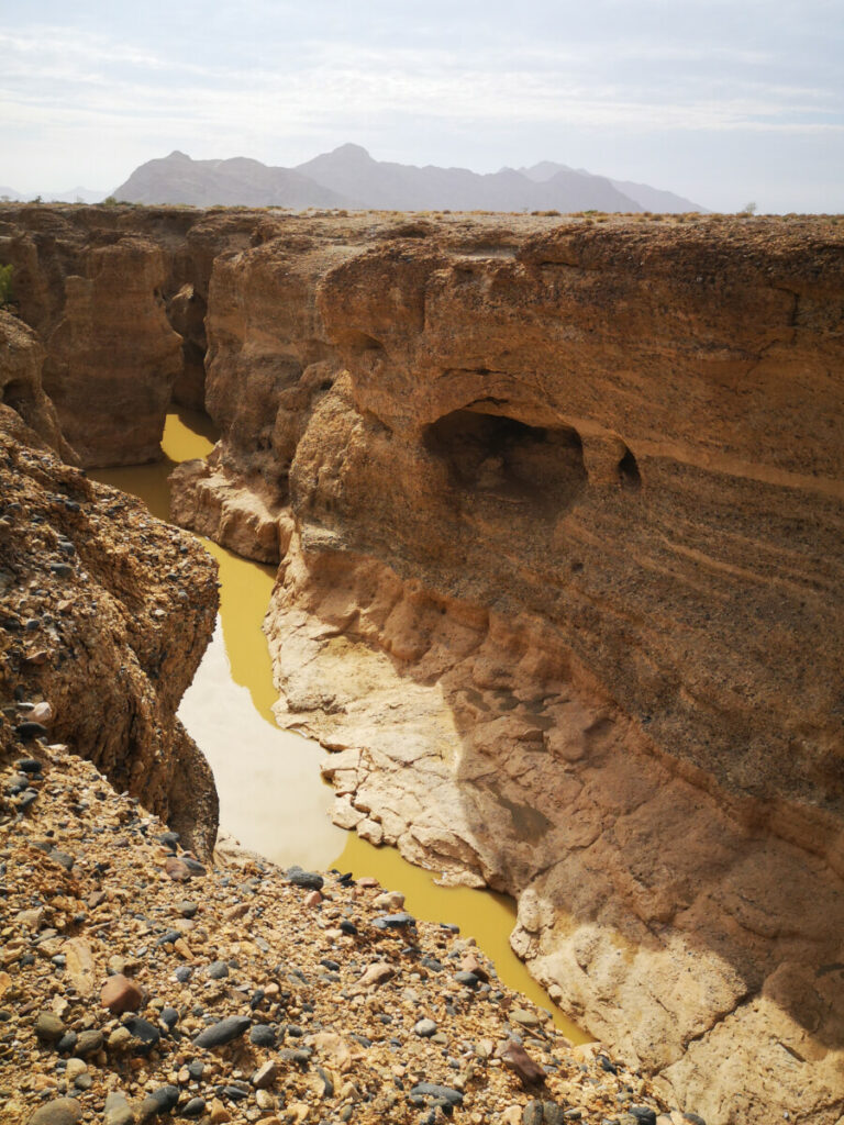 Sesriem Canyon - Nabij het meest Iconische plekje van Namibië