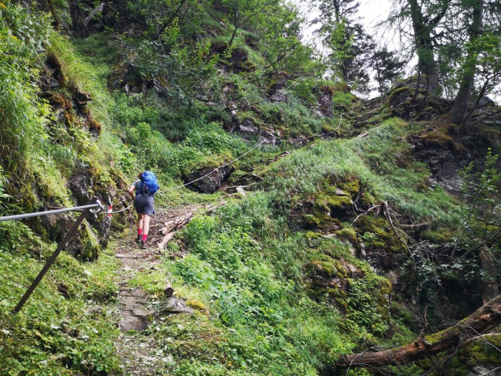 Uitdagende wandeling op dag 3 - Alpe Adria Trail