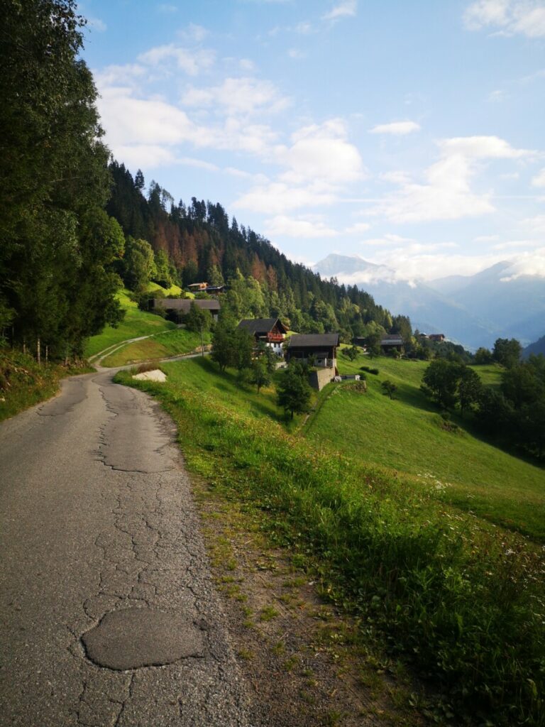 Alpe Adria Trail stage 5 Stall to Innerfragant