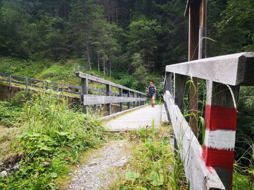 Alpe Adria Trail stage 5 Stall to Innerfragant