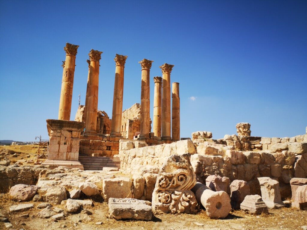 De tempel van Artemis - Jerash