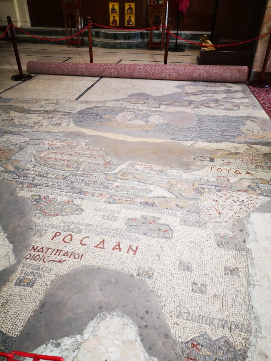 De kerken van Madaba - Jordanië De kerken van Madaba - Jordanië