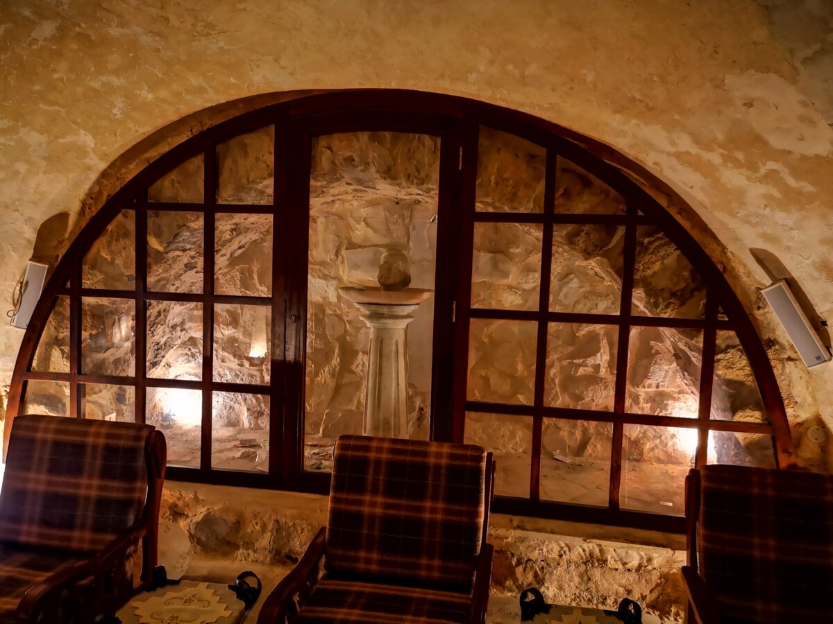 Kerk van de onthoofding van Johannes de Doper De kerken van Madaba - Jordanië