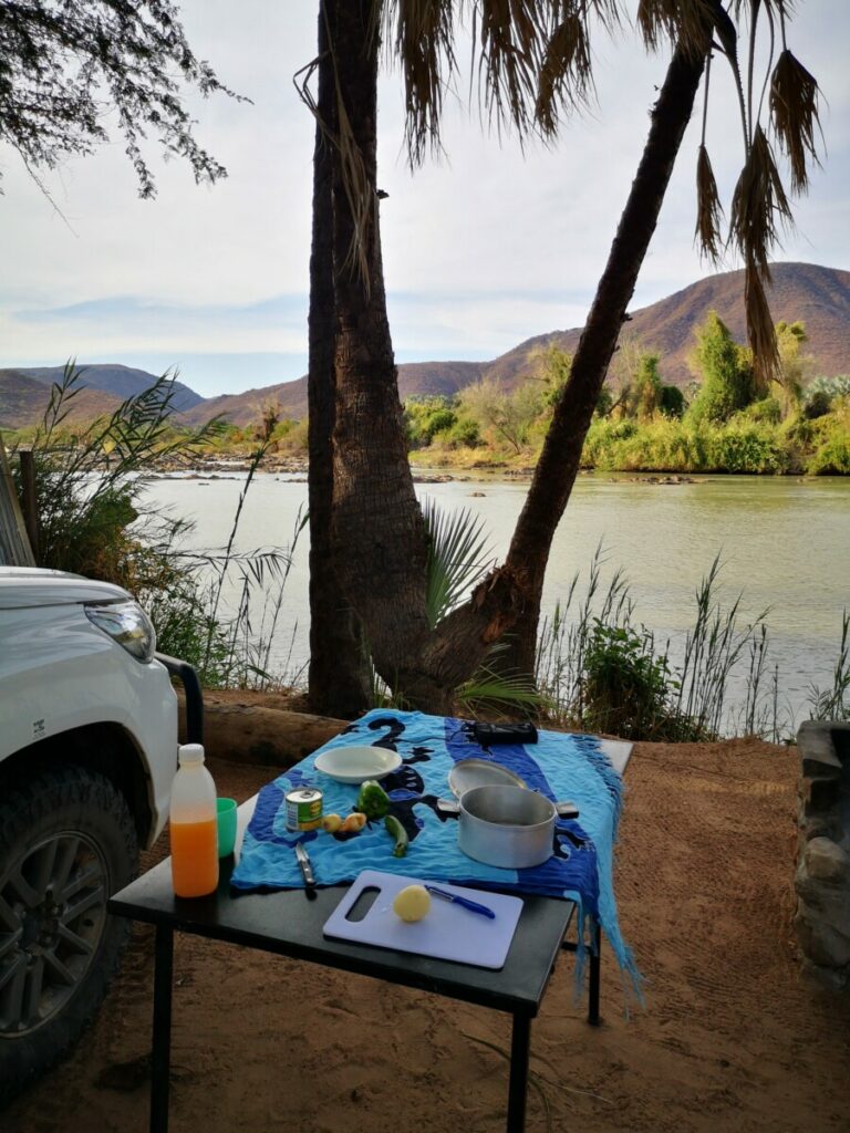 Kunene Rivier - Epupo Falls en Ruacana bezoeken - Namibië