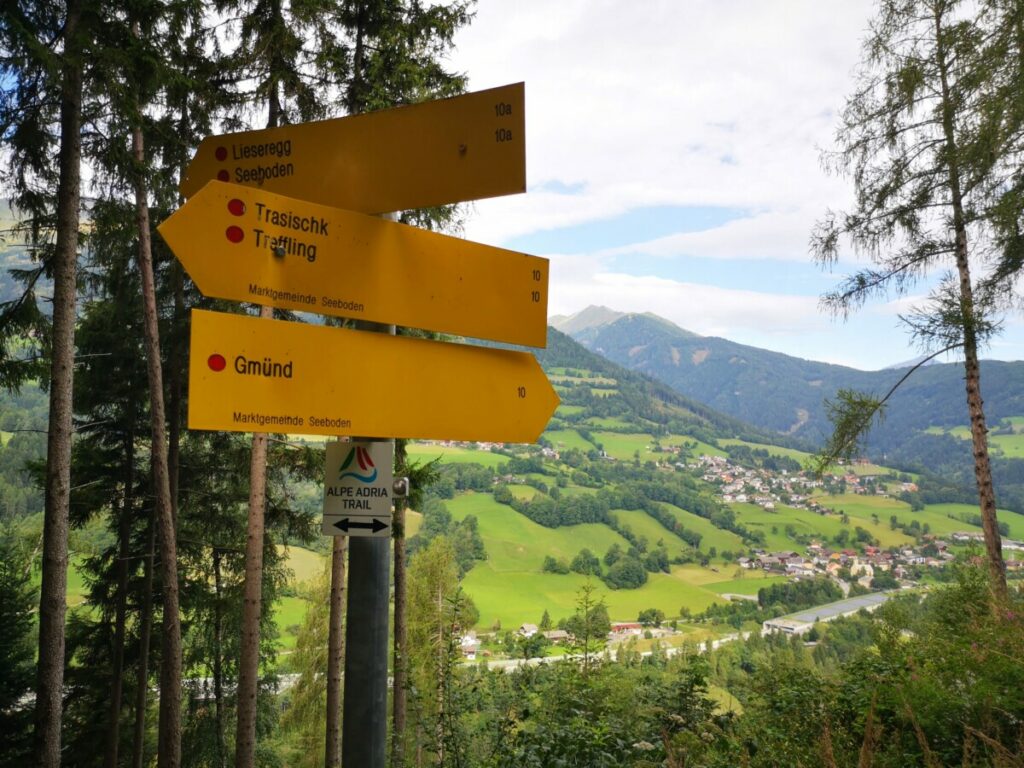 5 dagen Alpe Adria Trail - Gmund