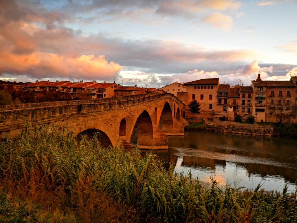 Ancient bridge near Puente la Reina - Camino Frances