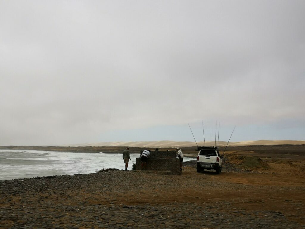 Roestige Scheepswrakken Skeleton Coast - Vissers