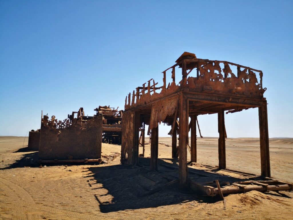 Toscanini Old Diamond Mine - Skeleton Coach - Namibië