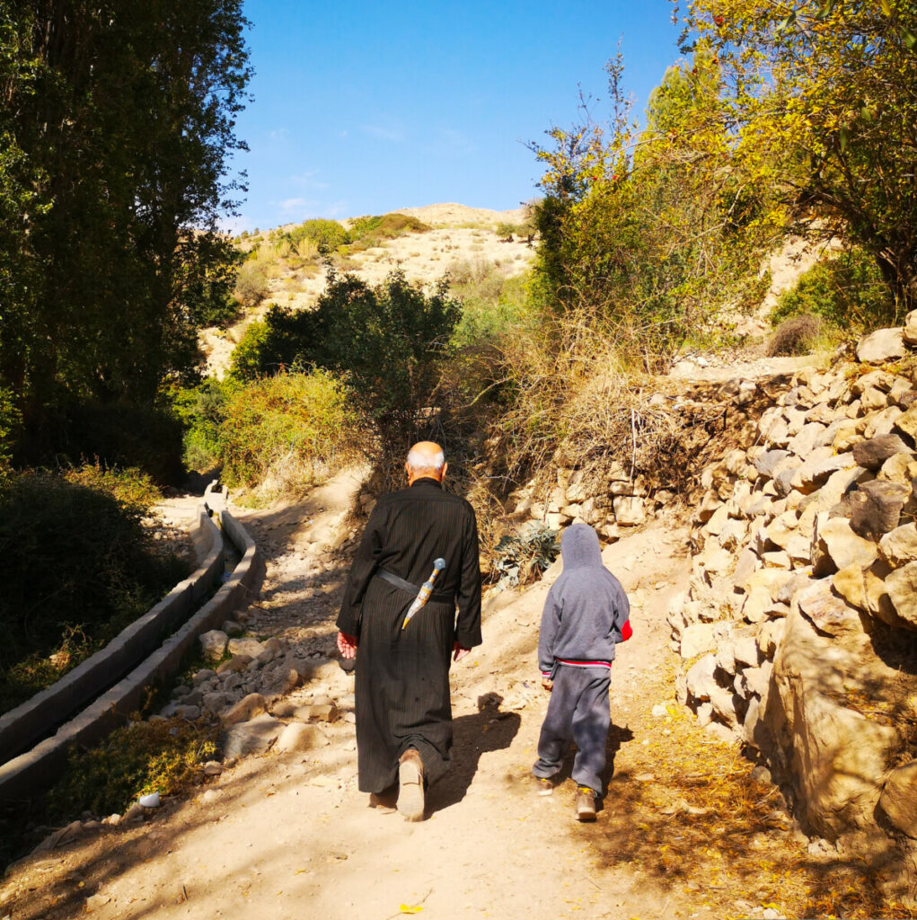 Wandelen rondom het dorp Dana - Jordanië 