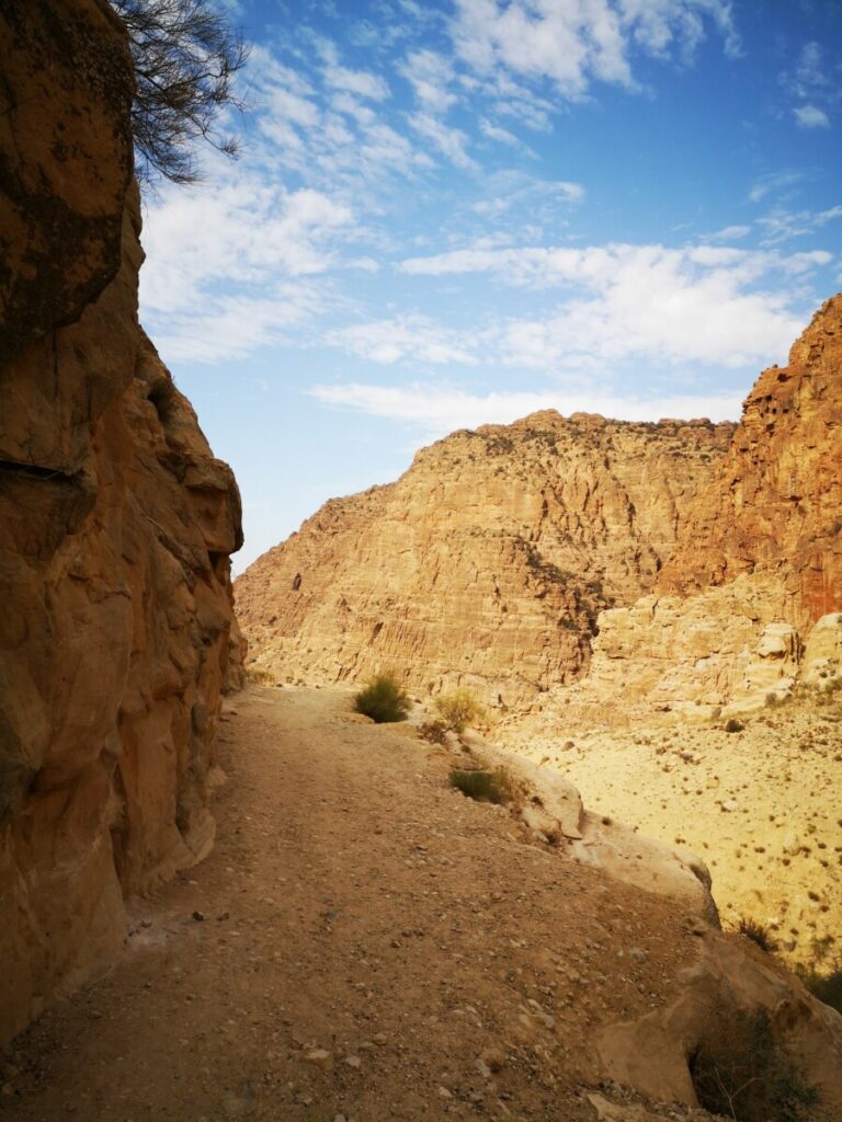 Wandelen in Dana Bioshpere Reserve - Jordanië