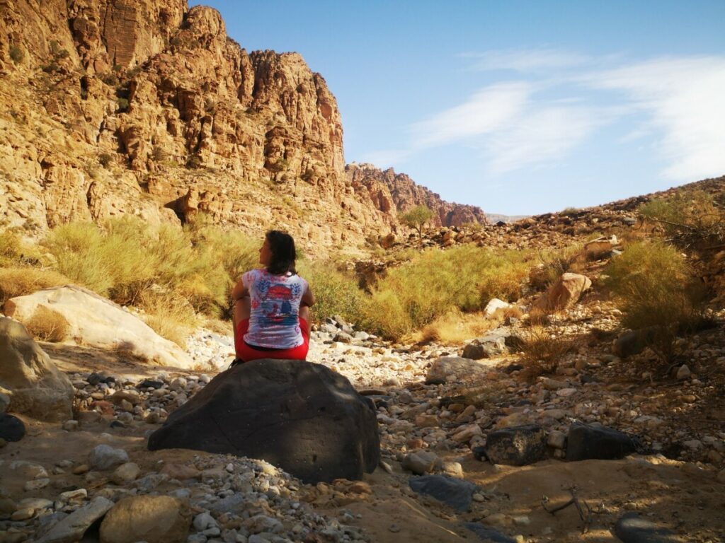 Wandelen in Dana Bioshpere Reserve - Jordanië