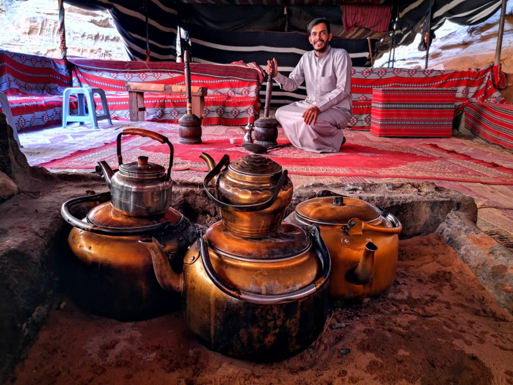 Wadi Rum - Jordanië - Bij de bedoeïenen