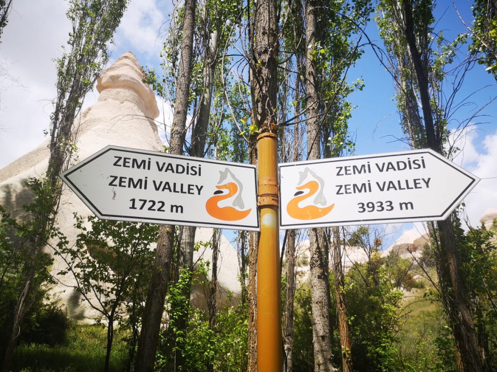 Viewpoint Zemi Valley - Wandelen in Cappadocië, Göreme - Turkije