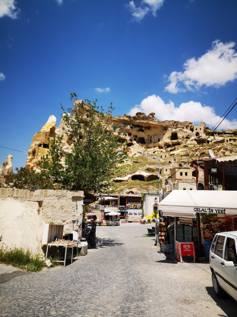 Centrum van Çavuşin - Cappadocië - Turkije