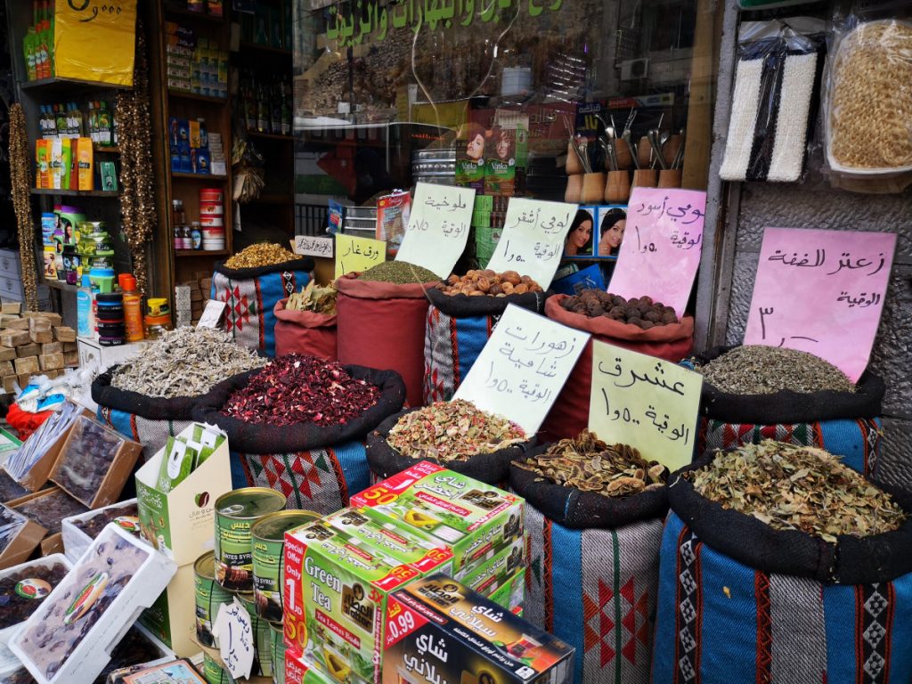 De souks van Amman - Jordanië