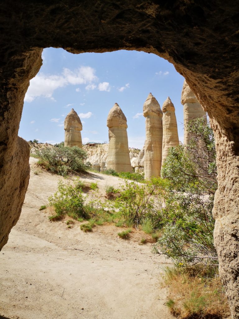 Discover the love valley in Cappadocia