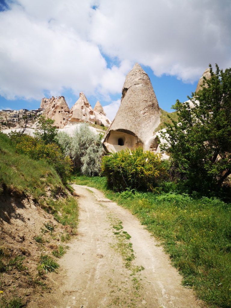 HIiken in Pigeon Valley bij Göreme - Cappadocië, Turkije