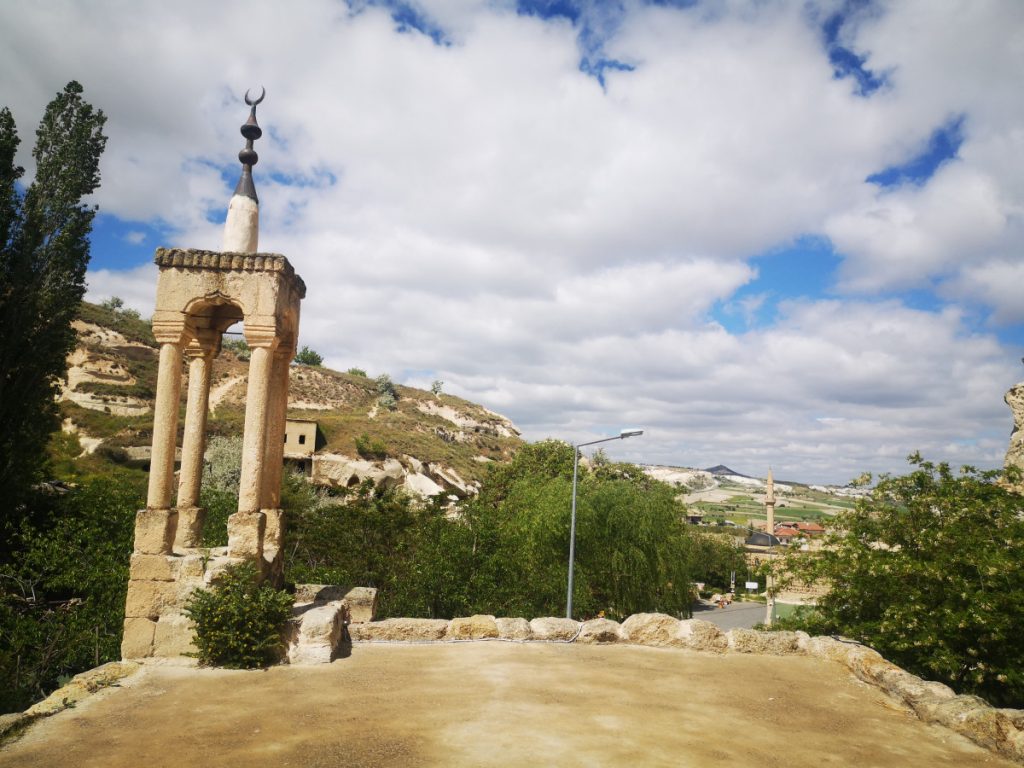 Het oude centrum van Çavuşin - Cappadocië